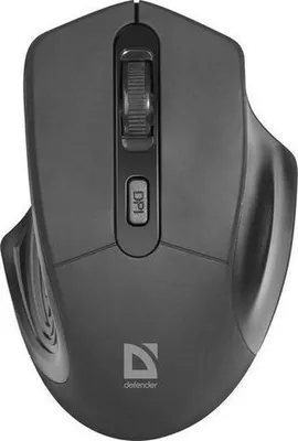 Produktbild von Defender Optische Maus Datum Mb-345 Rf Schwarz 1600Dpi 4P