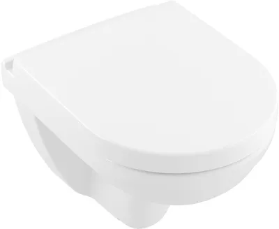 Obrázok produktu pre Combi-Pack O.NOVO vrátane závesného WC s hlbokým splachovaním DirectFlush a WC-Si biela
