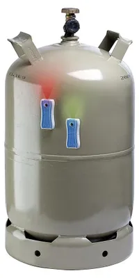 Produktbild von GASLOCK Füllstandsanzeiger Gaslevel Classic GL-3001-25 Magnet 5/11/33 kg blau