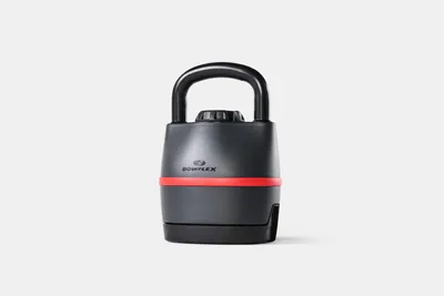 BowFlex 840 verstellbare Kettlebell mit Gewichtseinstellung, freigestellt