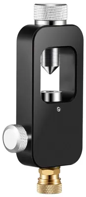 Produktbild von Tragbarer Adapter zum Befüllen von Tauchflaschen, 8-mm-Stecker, Adapter aus Aluminium zum Befüllen von Sauerstoffflaschen für Tauchausrüstung, Hochdruck-Befüllstation für Unterwassererkundungen