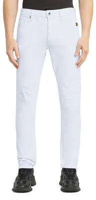 Immagine prodotto di G-STAR Jeans slim fit da uomo, colore bianco (Paper White gd Destroyed, codice prodotto 51001-D552-H155)