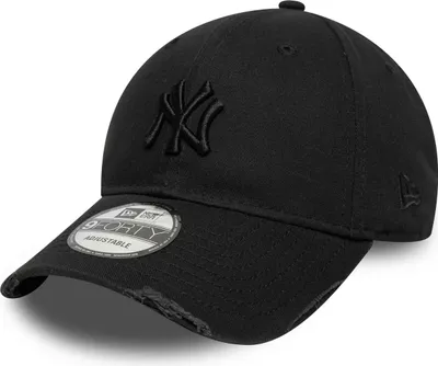 Produktbild von New Era 9FORTY New York Yankees MLB Washed Distressed black