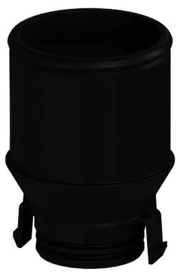 Productafbeelding van Kessel drukfitting DN100, buitendiameter 110 mm, clicksysteem, PE, geschikt voor las- en slangverbindingen, 1 stuk.