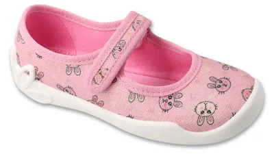 Produktbild von Ballerinaschuhe Befado 114X559, rosa mit Häschen