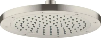 Produktbild von Kopfbrause AXOR 245 1 jet EcoSmart stainless steel optic