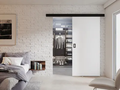 Obrázok produktu pre Posuvné interiérové dvere SANITA 1 - 80 cm, biele
