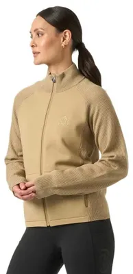 Immagine prodotto di Ps Of Sweden Florence Felpa da donna in maglia con zip integrale Beige S Donna Beige S