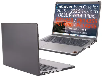 Image de Housses pour ordinateurs portables pour les modèles de 2025-2026, 14 pouces, Dell Pro 14 Plus - Noir