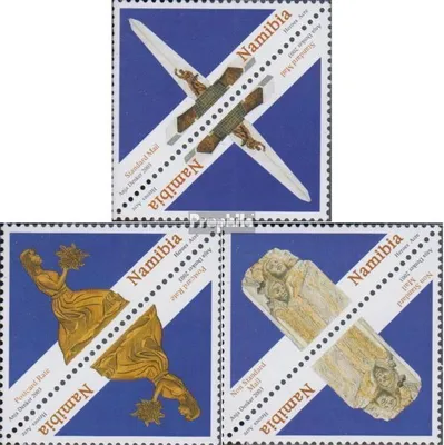 Produktbild von Briefmarken Namibia - Südwestafrika 2003 Mi 1109K-1111K (kompl.Ausg.) Kehrdruckpaare postfrisch Heldenfriedhof