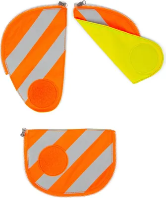 Immagine prodotto di ergobag Borsa con zip accessori per lo zaino Pack Safety Set 3 -pezzi (Für Packs Ab 2013) Orange arancione
