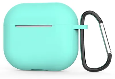 Obrázok produktu pre Techsuit Silicone puzdro pre AirPods 4 – ultratenké, hladké – tyrkysové