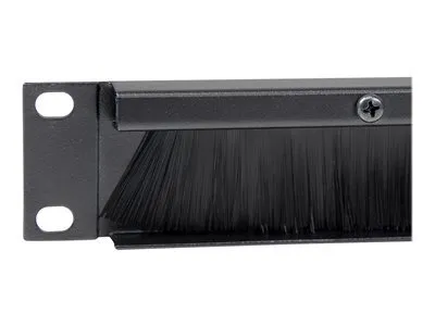 Obrázek produktu pro StarTech.com CMBRUSH1U, Panel pro správu kabelů, Ocel, Černá, 421,2 g