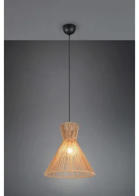 Produktbild von Reality Leuchten Pendelleuchte ROSALIE DH 35x150 cm schwarz