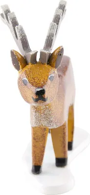 Produktbild von Winterkinder 4er-Set Hirsch (6cm) von Hubrig Volkskunst