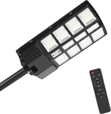 Immagine prodotto di Jopassy lampada stradale Lampada da esterno Lampada stradale LED con rilevatore di movimento Solare 300W