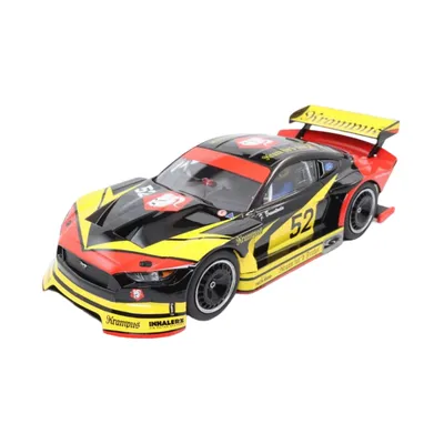 Produktbild von Carrera, Ford Mustang GTY No.52 Verkleinertes Modell im Maßstab 1:32 Digital 132, Schwarz / Gelb