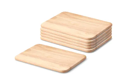 Obrázek produktu pro Prkénko na svačinu Continenta, prkénko na krájení, malé prkénko, kaučukovník, 22 x 15 cm, 3038