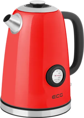 Produktbild von ECG RK 1700 Magnifica Corsa | Wasserkocher | Volumen 1,7 Liter | Filter für Wassersteinreste | 2200 W | Rot |