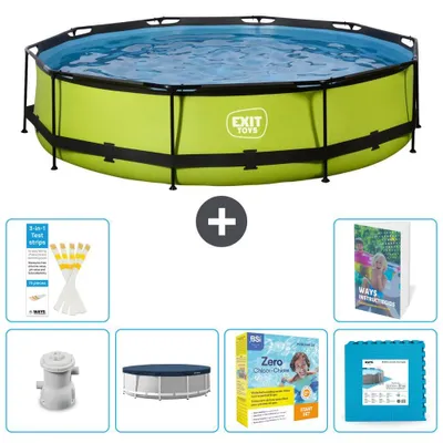 Obrázok produktu pre Bazén Exit Pool Rund – 360 x 76 cm – 7-dielny S218