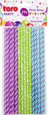 Zdjęcie produktu dla Słomki Papierowe 19,7 Cm, 25 Szt
