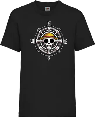 Obrázok produktu pre Detské tričko Kid One Manga Piece Anime 10 Pirates, 9-11 Rok - 140 / čierna