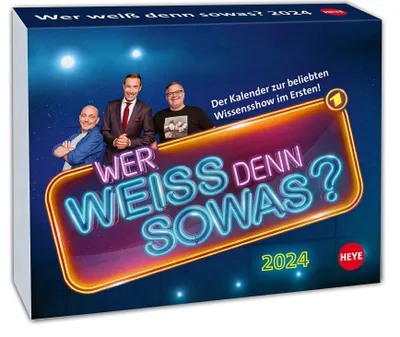 Produktbild von Heye 978-3-7564-0280-9, Tisch, 320 Seiten, Abreißen, Mehrfarbig, Deutsch, Tag