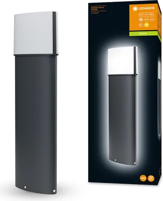 Produktbild von Ledvance LED Außenleuchte Gartenpylone Endura Style Ellipse 50cm Dunkelgrau IP44 12,5W 890lm warmweiß 3000K