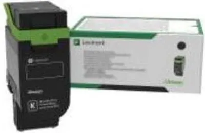 A product shot of a printer ink cartridge and its box.