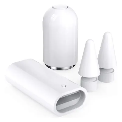 Obrázek produktu pro Magnetické pouzdro na tužku, nabíjecí adaptér a hroty, náhradní sada příslušenství pro Apple Pencil 1. generace