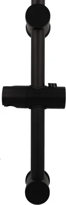 Produktbild von STEDO Brausestange Roma 950 mm - matt schwarz - einseitig variable Wandhalterung