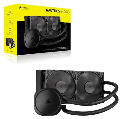Image de Corsair Nautilus 240 RS - Système de refroidissement liquide pour processeur - Taille du radiateur : 240 mm - (pour : LGA1851, LGA1700, AM5, AM4)