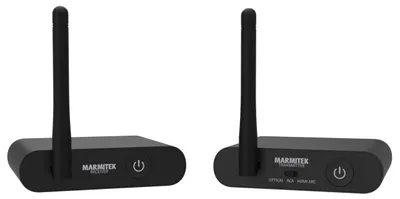 Obrázek produktu pro Marmitek Audio Anywhere 730, AV vysílač a přijímač, 100 m, Bezdrátový, Černá