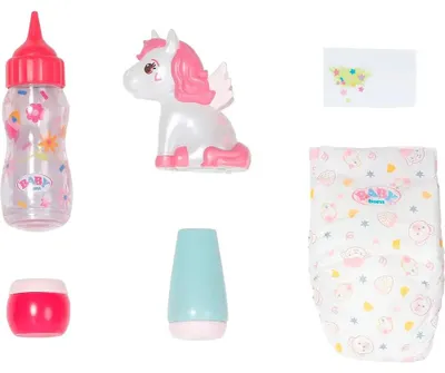 Obrázok produktu pre BABY born Unicorn Bedtime Essentials, Súprava príslušenstva pre bábiky, 3 rok / roky, Vyžadované batérie