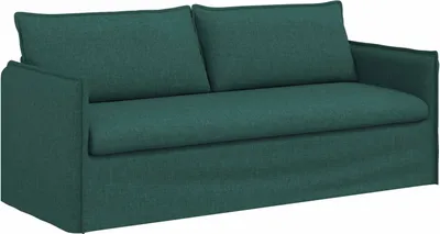 Immagine prodotto di vidaXL Divano Verde scuro 196 x 82 x 85 cm Tessuto