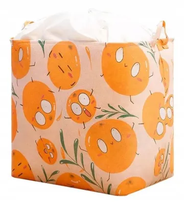 Produktbild von Spielzeug- und Wäscheorganisator, weiß, Planenmaterial, 50x40x45 cm