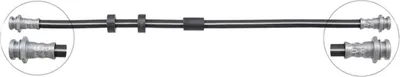 Immagine prodotto di Tubo flessibile del freno 438 mm INN M10x1.0 INN M10x1.0 A.B.S. per FORD RANGER