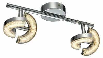 Immagine prodotto di Lampada da soffitto a LED Semic 3W 3000K 960 lm, metallo nichelato, dimensioni: 12x34x10 cm, IP20, Reality