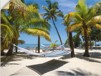 Produktbild von ARTland Wandbild, selbstklebend Florida Keys Relax Größe: 60x45 cm