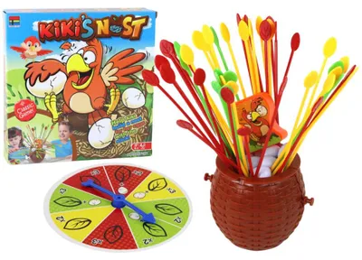 Productafbeelding van Bouw een kippennest met stokken Arcade-familiespel
