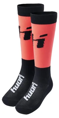 Immagine prodotto di Huari - Calzini da calcio "Beates" per bambini PP14877 (35,5 EU - 39 EU) (Nero/Rosso)