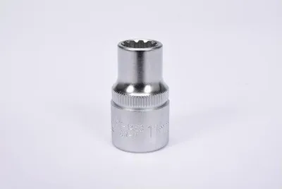 Zdjęcie produktu dla Yato YT-1463, Pojedynczy artykuł, Klucz nasadowy, Stal chromowo-wanadowa, 1/2", Chrom, 38 mm