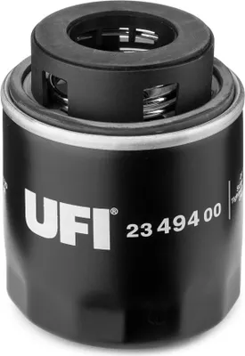 Produktbild von Ölfilter UFI 23.494.00 Anschraubfilter für VW GOLF VI (5K1) TOURAN (1T1, 1T2) TIGUAN (5N) Passat Variant (3C5) GOLF PLUS (5M1, 521) TOURAN (1T3)