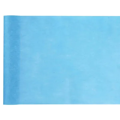 Produktbild von Tischläufer Vlies Dekostoff 30 cm x 25 m - Türkis Blau