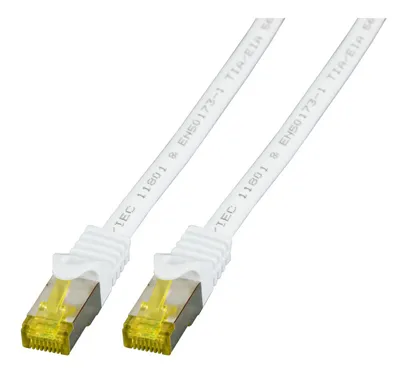 Produktbild von EFB Elektronik MK7001.1W, 1 m, Cat6a, S/FTP (S-STP), RJ-45, RJ-45, Weiß