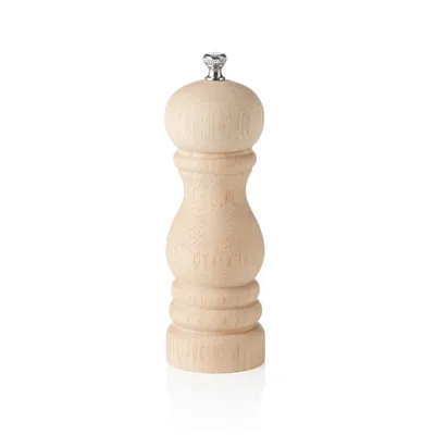Obrázok produktu pre Mlynček na korenie prírodný neošetrený, 15 cm, drevo, Classic Mill