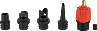 Produktbild von HEYNER® Adapter für Luftpumpen/12V-Kompressoren SUP Schlauchboot Paddelboard Pools u.v.m. Aufblasbar Pumpenadapter AdapterSet Sport Universaladapter