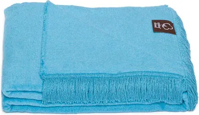 Produktbild von UMIPLED | Kuscheldecke, Sofaüberwurf Decke, Dicke Sofadecke, Couchdecke, Flauschige, Wohndecke für Couch, 150x200cm, 430gsm - Blau
