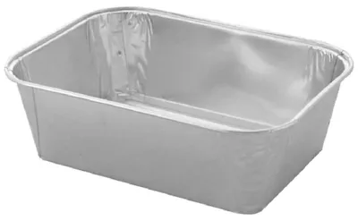 Produktbild von 250x Aluschale eckig 550 ml 149 x 109 x 45 mm