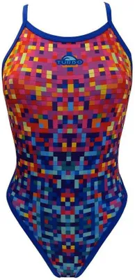 Produktbild von Turbo Pixels Revolution Badeanzug Mehrfarbig L Damen Mehrfarbig L